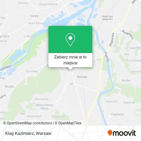 Mapa Klag Kazimierz