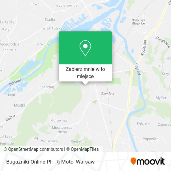 Mapa Bagażniki-Online.Pl - Rj Moto