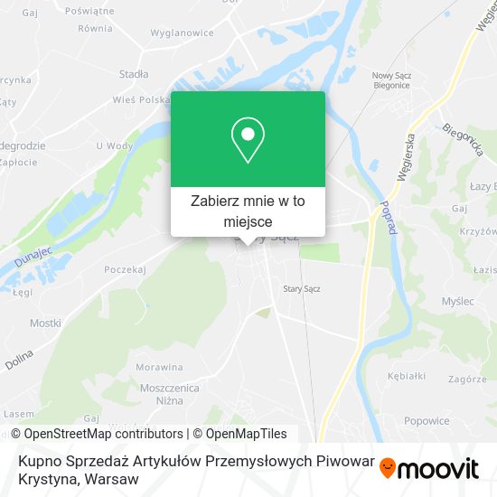 Mapa Kupno Sprzedaż Artykułów Przemysłowych Piwowar Krystyna