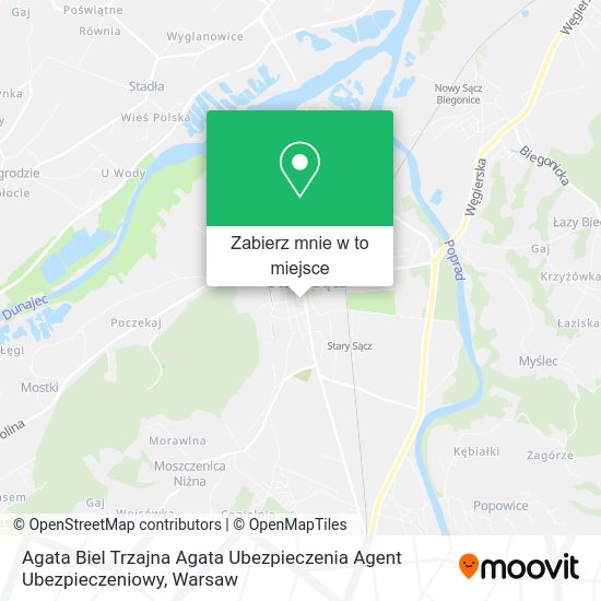 Mapa Agata Biel Trzajna Agata Ubezpieczenia Agent Ubezpieczeniowy