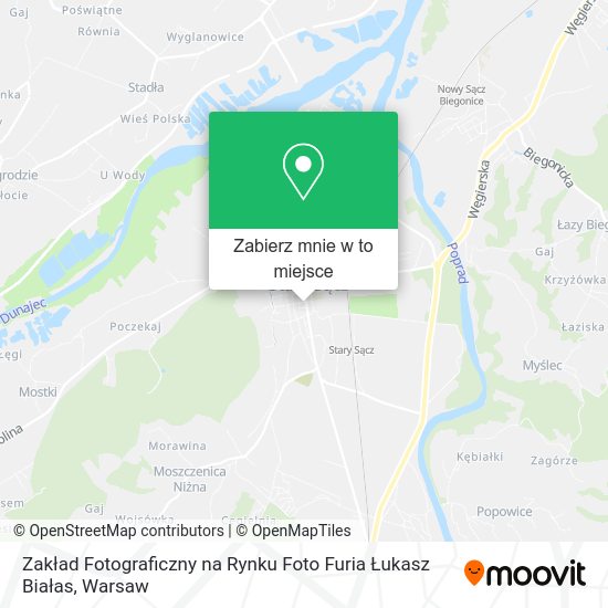 Mapa Zakład Fotograficzny na Rynku Foto Furia Łukasz Białas