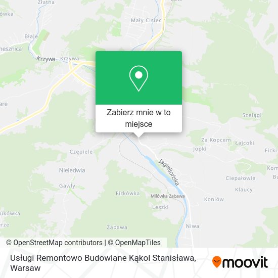 Mapa Usługi Remontowo Budowlane Kąkol Stanisława