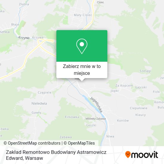 Mapa Zakład Remontowo Budowlany Astramowicz Edward