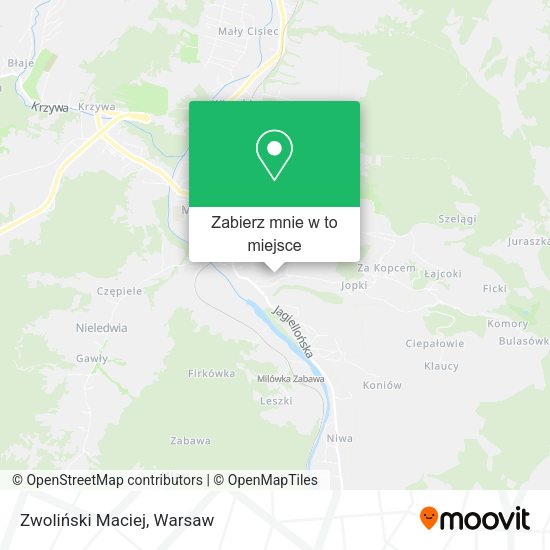 Mapa Zwoliński Maciej