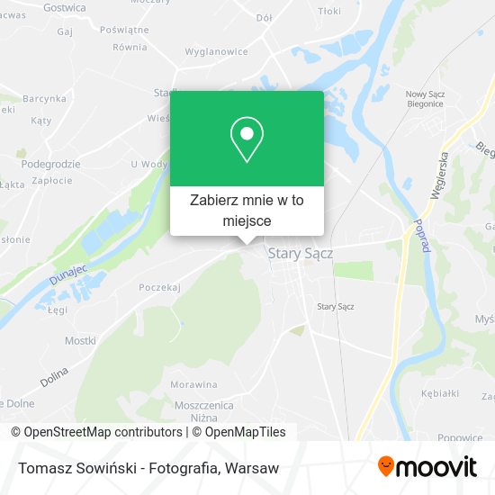 Mapa Tomasz Sowiński - Fotografia