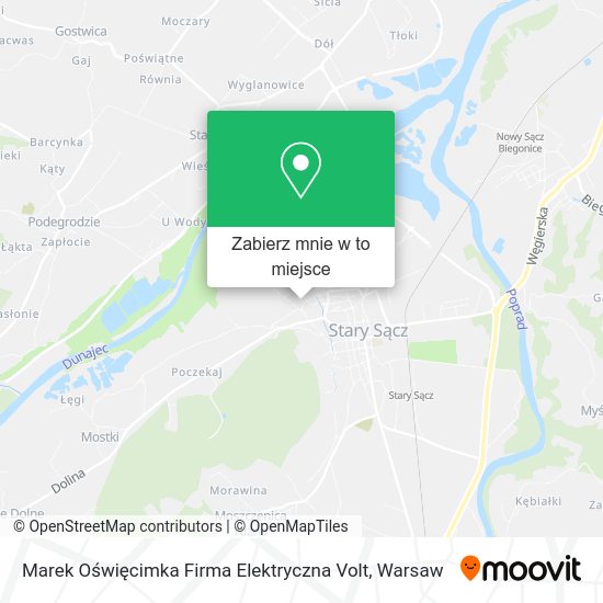 Mapa Marek Oświęcimka Firma Elektryczna Volt