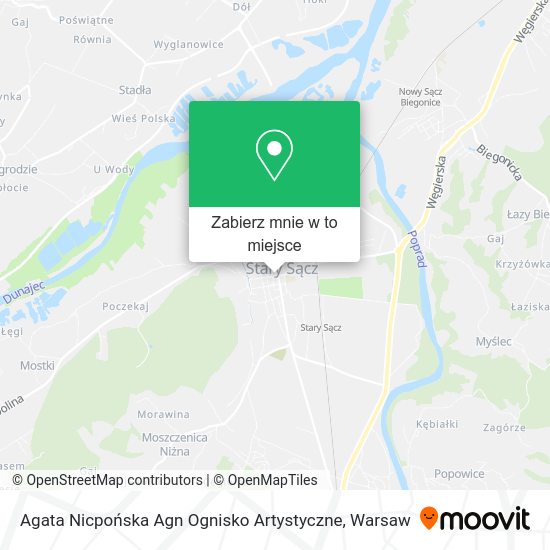 Mapa Agata Nicpońska Agn Ognisko Artystyczne