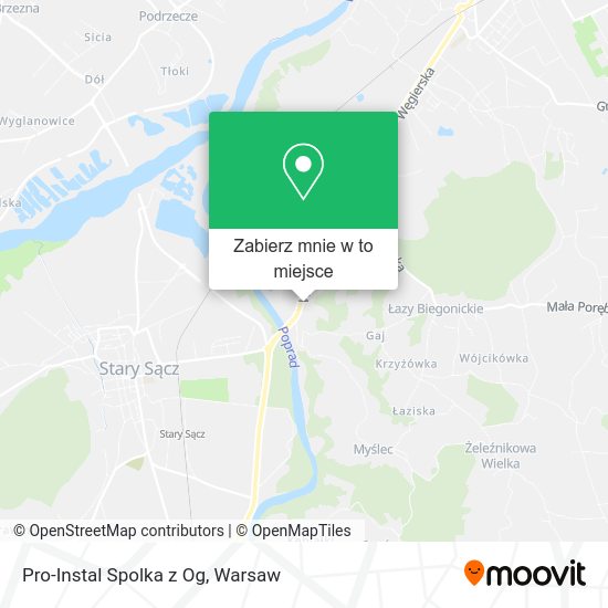 Mapa Pro-Instal Spolka z Og