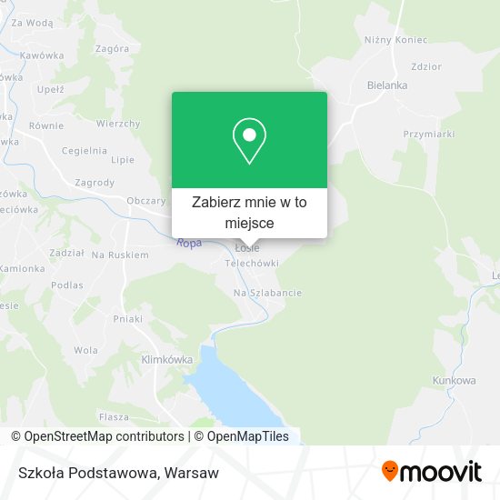 Mapa Szkoła Podstawowa