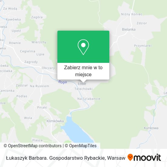 Mapa Łukaszyk Barbara. Gospodarstwo Rybackie