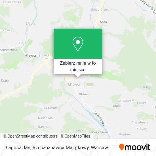 Mapa Łagosz Jan, Rzeczoznawca Majątkowy