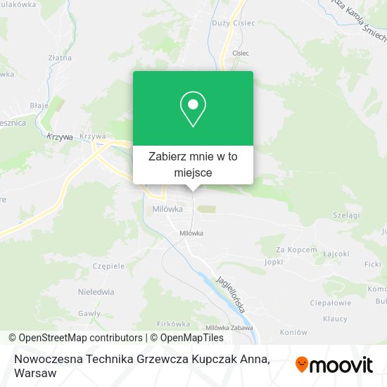 Mapa Nowoczesna Technika Grzewcza Kupczak Anna