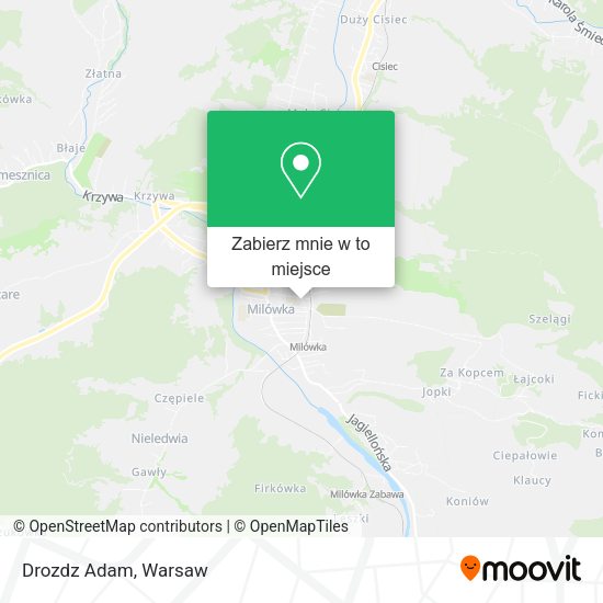 Mapa Drozdz Adam