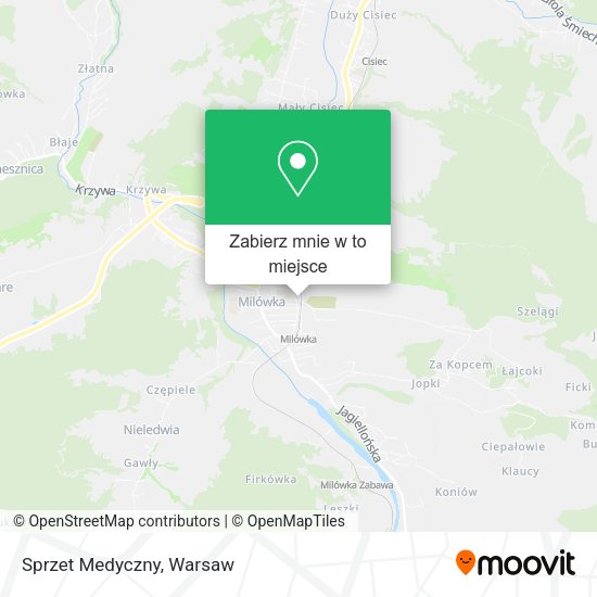 Mapa Sprzet Medyczny