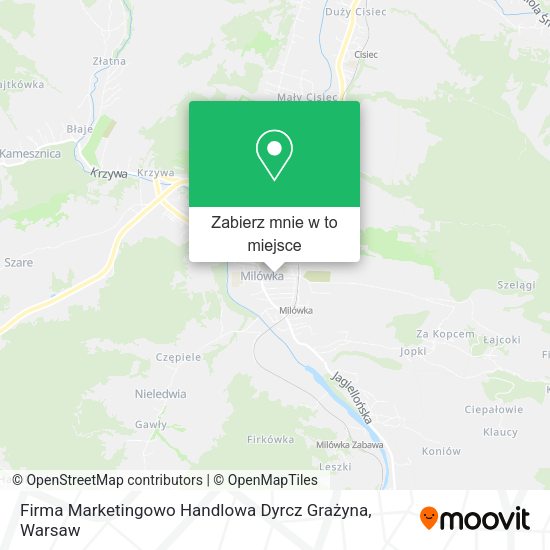 Mapa Firma Marketingowo Handlowa Dyrcz Grażyna