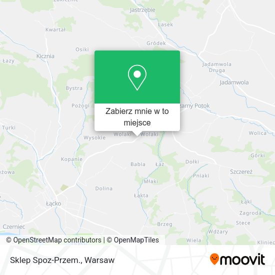 Mapa Sklep Spoz-Przem.