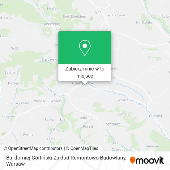 Mapa Bartłomiej Górliński Zakład Remontowo Budowlany