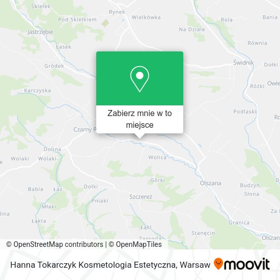 Mapa Hanna Tokarczyk Kosmetologia Estetyczna