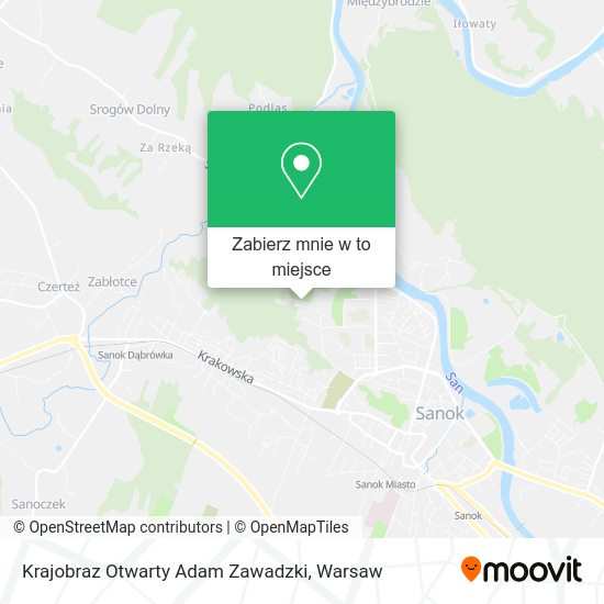 Mapa Krajobraz Otwarty Adam Zawadzki