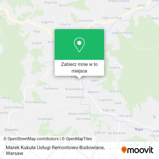 Mapa Marek Kukuła Usługi Remontowo-Budowlane