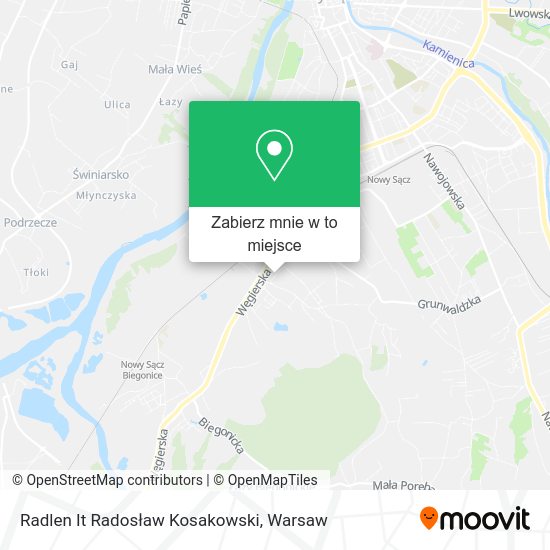 Mapa Radlen It Radosław Kosakowski