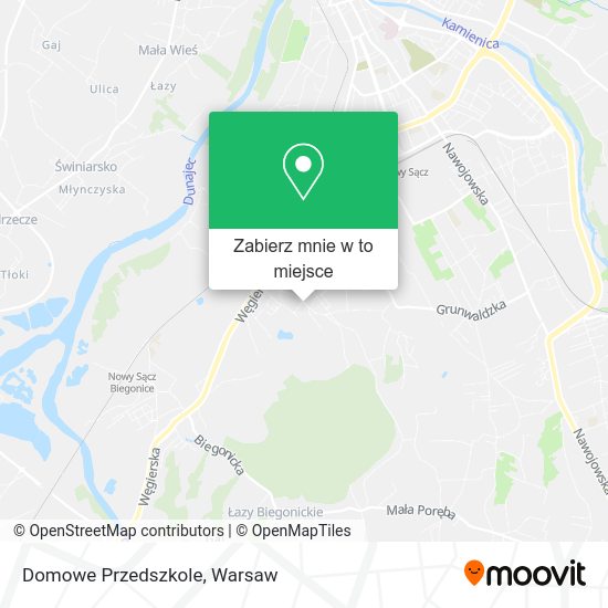 Mapa Domowe Przedszkole