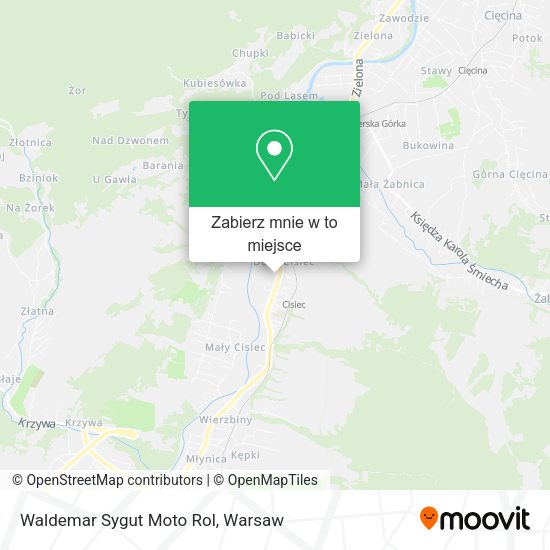 Mapa Waldemar Sygut Moto Rol