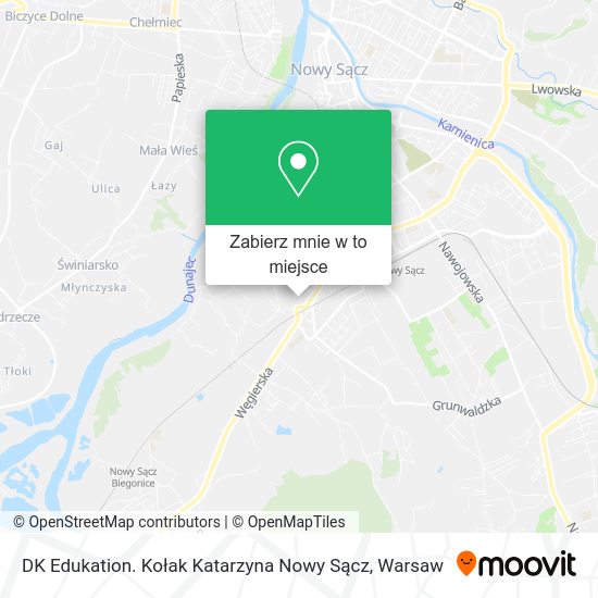 Mapa DK Edukation. Kołak Katarzyna Nowy Sącz