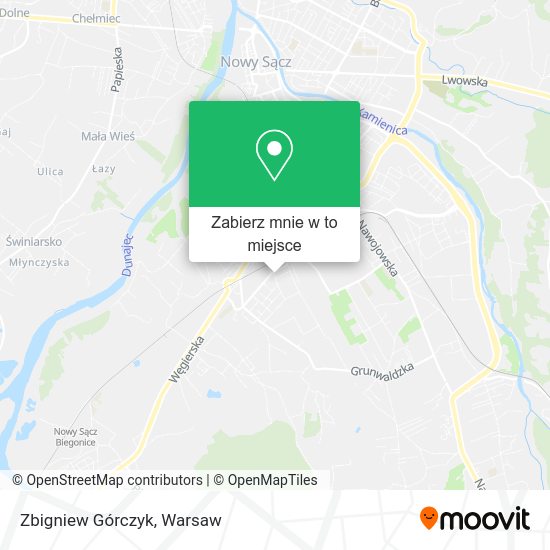 Mapa Zbigniew Górczyk