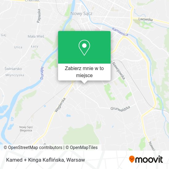 Mapa Kamed + Kinga Kaflińska