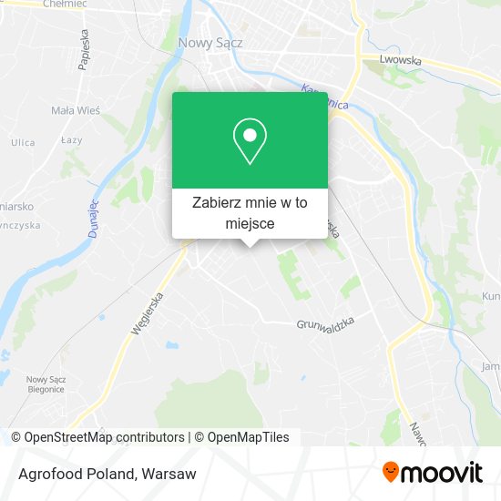 Mapa Agrofood Poland