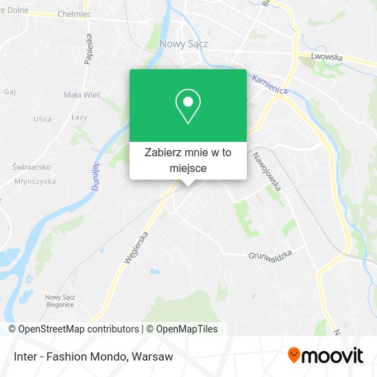 Mapa Inter - Fashion Mondo