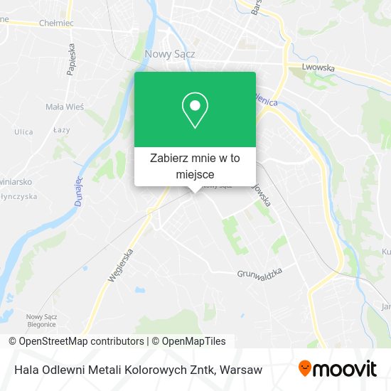 Mapa Hala Odlewni Metali Kolorowych Zntk