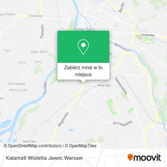 Mapa Kalamati Wioletta Jawor