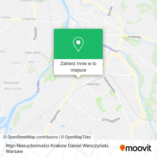 Mapa Wgn-Nieruchomości Kraków Daniel Wenczyński