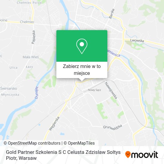 Mapa Gold Partner Szkolenia S C Celusta Zdzislaw Soltys Piotr