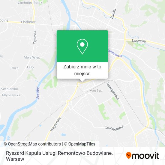 Mapa Ryszard Kapuła Usługi Remontowo-Budowlane