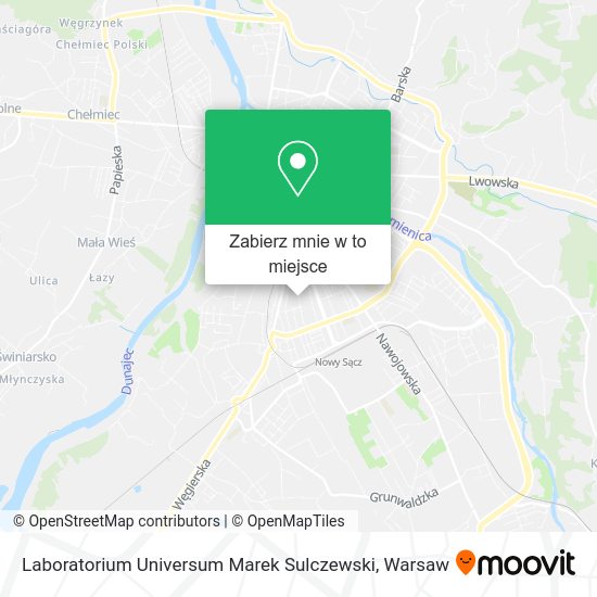 Mapa Laboratorium Universum Marek Sulczewski