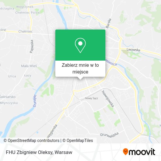 Mapa FHU Zbigniew Oleksy