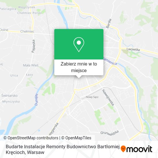 Mapa Budarte Instalacje Remonty Budownictwo Bartłomiej Kręcioch