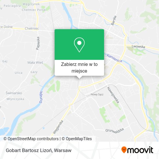 Mapa Gobart Bartosz Lizoń