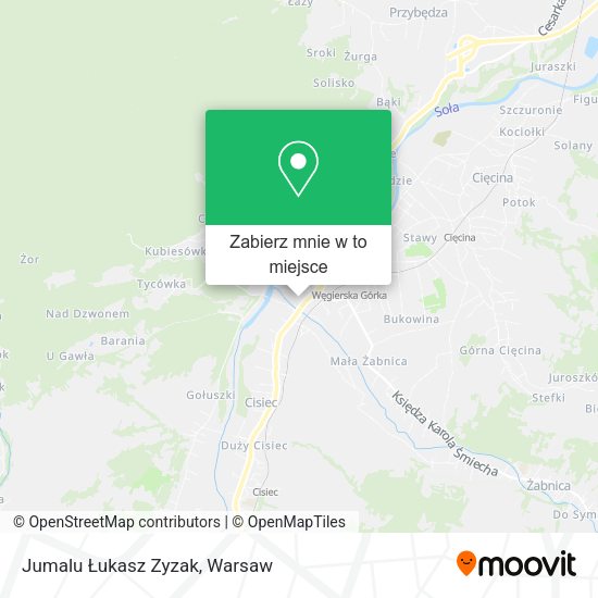 Mapa Jumalu Łukasz Zyzak