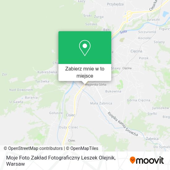 Mapa Moje Foto Zakład Fotograficzny Leszek Olejnik