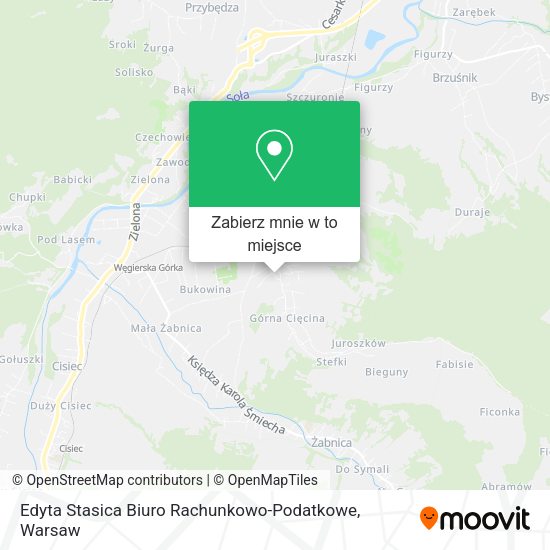 Mapa Edyta Stasica Biuro Rachunkowo-Podatkowe