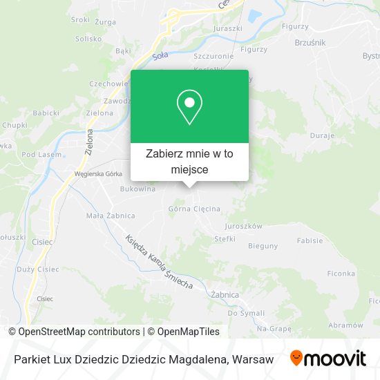 Mapa Parkiet Lux Dziedzic Dziedzic Magdalena