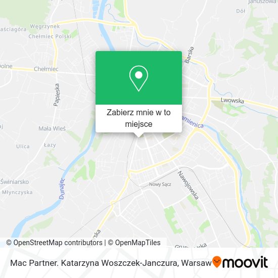 Mapa Mac Partner. Katarzyna Woszczek-Janczura