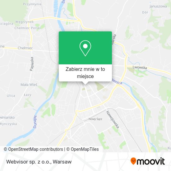 Mapa Webvisor sp. z o.o.