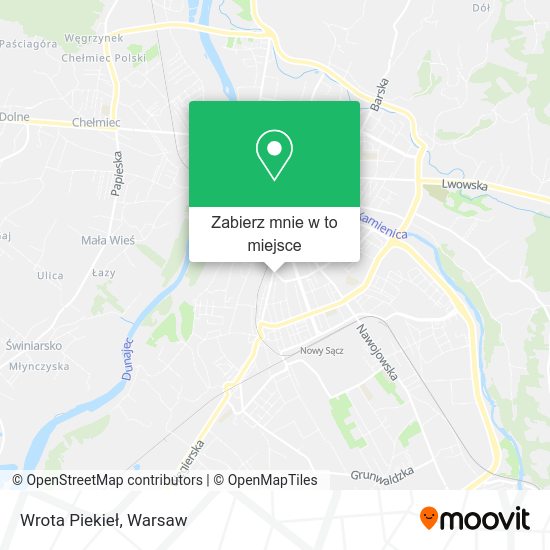 Mapa Wrota Piekieł