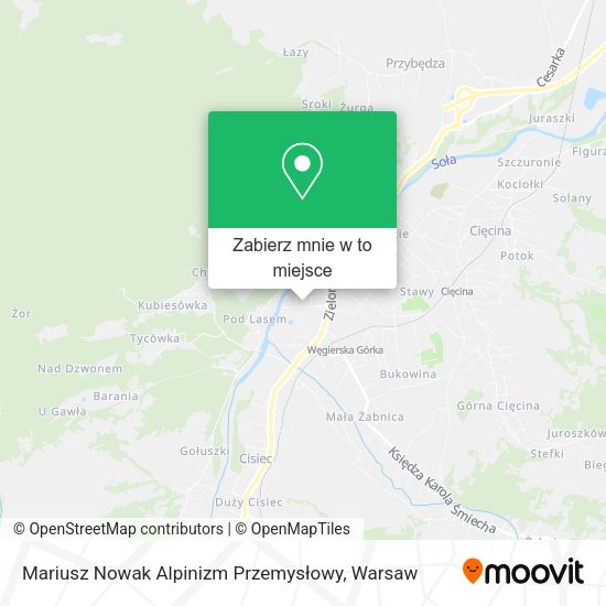 Mapa Mariusz Nowak Alpinizm Przemysłowy