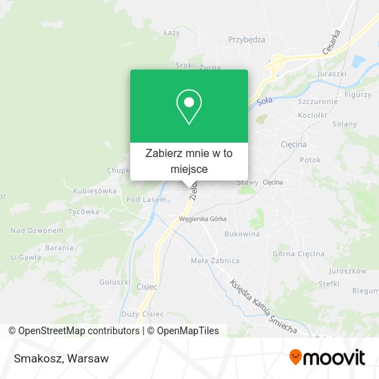 Mapa Smakosz